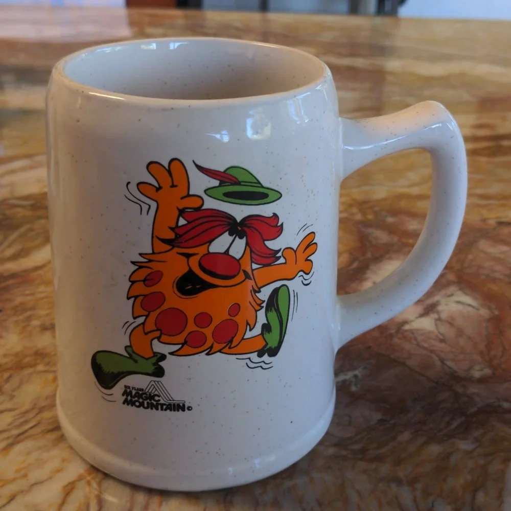 Bloop the Magic Mountain Troll Large Mug stein cup
